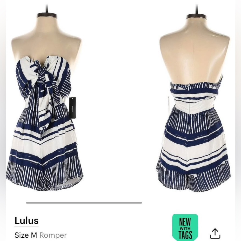 NWT! Lulus Delphi Romper
